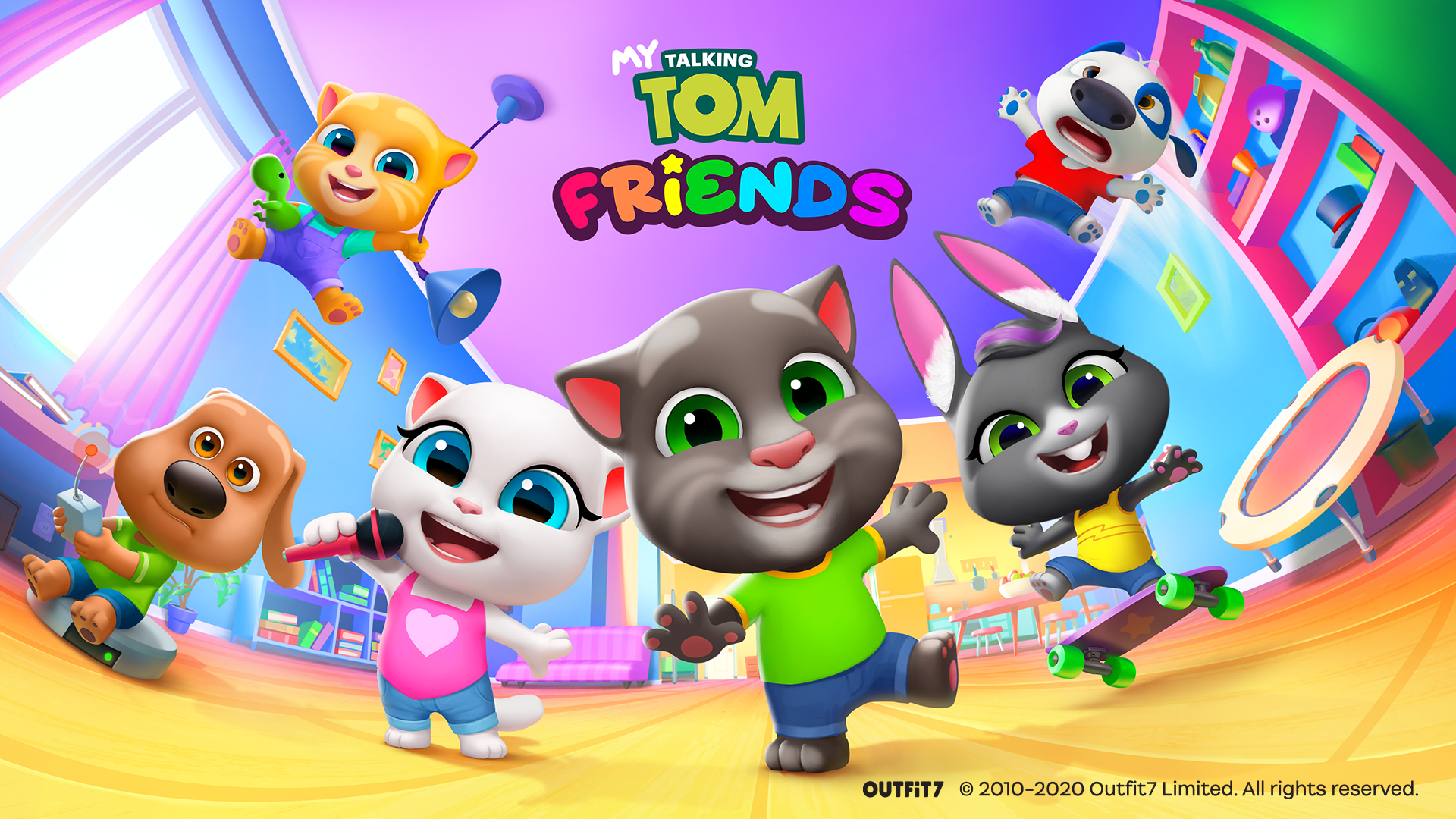 Meu Talking Tom: Amigos' entra em pré-reserva na Google Play e será  disponibilizado em junho 