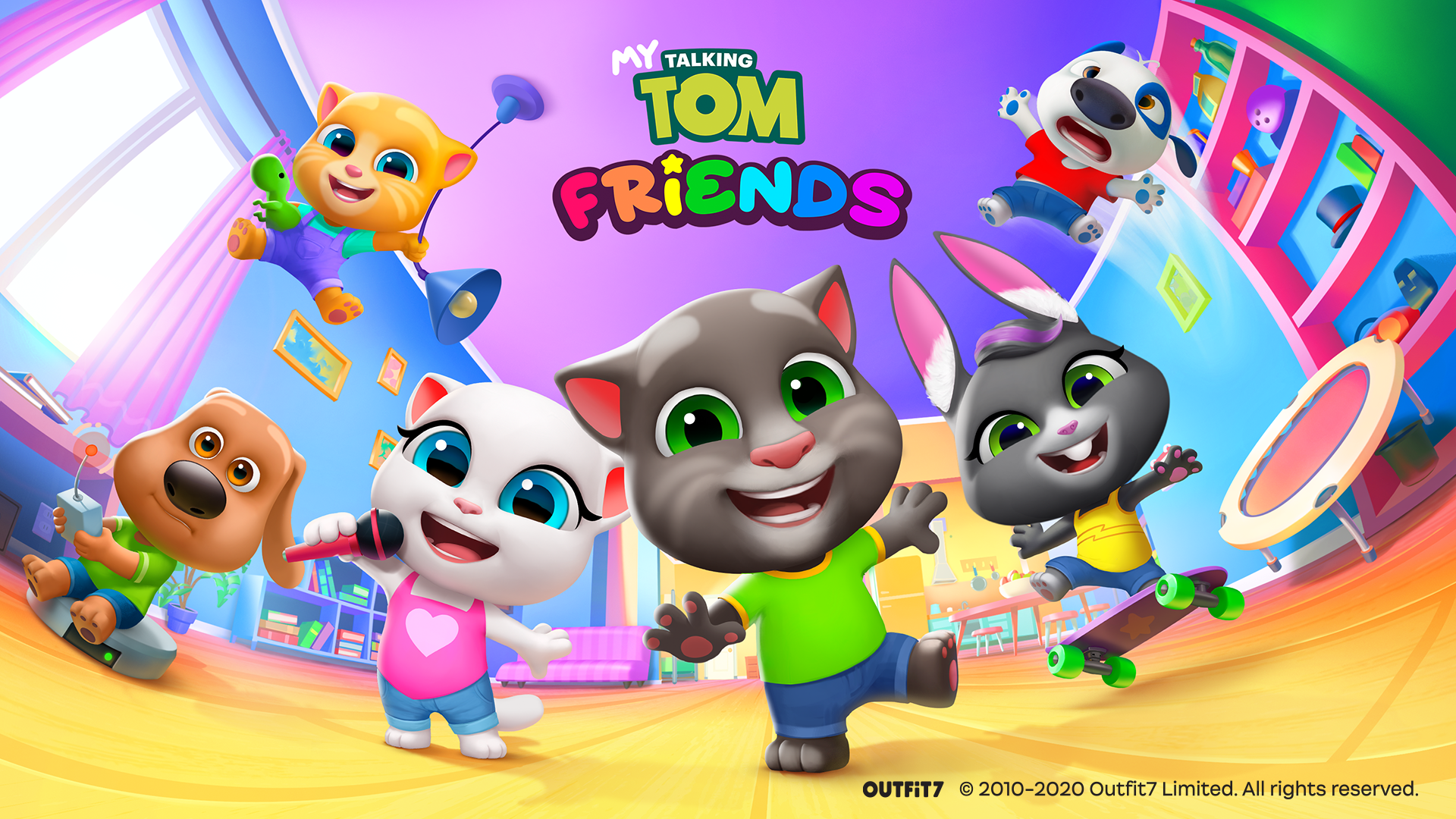 Jogue Meu Talking Tom: Amigos Online de graça no PC & Celular